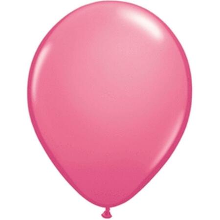 MAYFLOWER DISTRIBUTING 11 in. Rose Latex Balloon, 25PK 6232